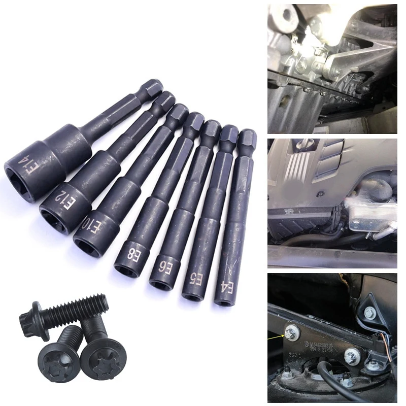  E Ÿ  ġ , Torx Ÿ  Ʈ, 帱 Ǵ  ũ ̹, 1/4 ġ