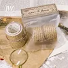 JIANWU 6cm*300cm Retro English Washi Tape Kawaii Version Kraft Paper tape Stationery Cute Journal Collage Masking Tape 5