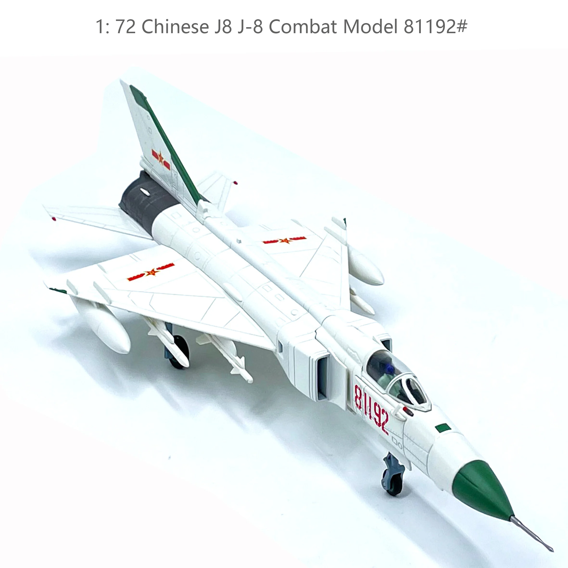 

1: 72 Chinese J8 J-8 Combat Model 81192# Alloy finished product collection model