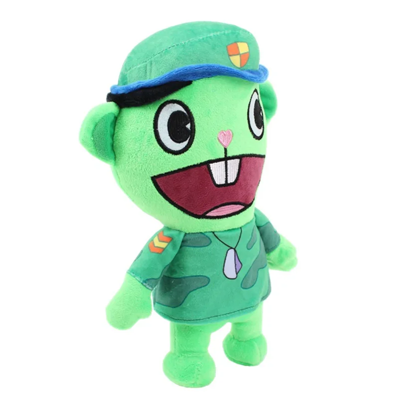 HTF Happy Tree Friends Plush Doll Toy Flippy Fliqpy Nutty Flaky Stuffed Animal Lammy Cosplay Props Fans Collection Kids Gifts plush toy plush doll