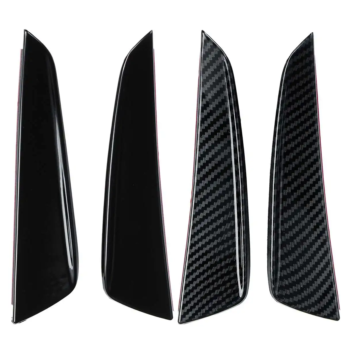 Pair Front Bumper Outer Side Splitter Canard Trim for Mercedes-benz A Class W177 A180 A200 A220 A250 AMG car bumper spoiler bumper lip front bumper decoration