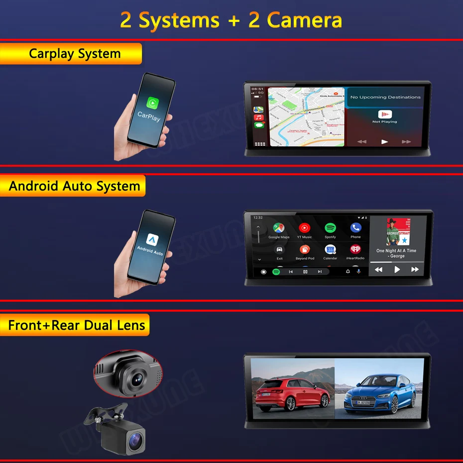  ķ Ĺ ī޶ ī÷  ȵ̵ ڵ Ʈ ÷̾, GPS ׺̼, ڵ DVR,   ,   , 11.3 ġ, 4K