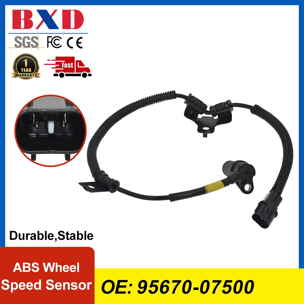 ABS Wheel Speed Sensor 95670-07500 9567007500 Front Right For KIA Picanto 2008-2010 Car Accessories Auto Parts High Quality