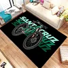 Santa Cruz Carpet and Rug Mountain Bike Bedroom Decor Floor Mat Living Room Bedroom Decorate Large Area Soft Rug 2