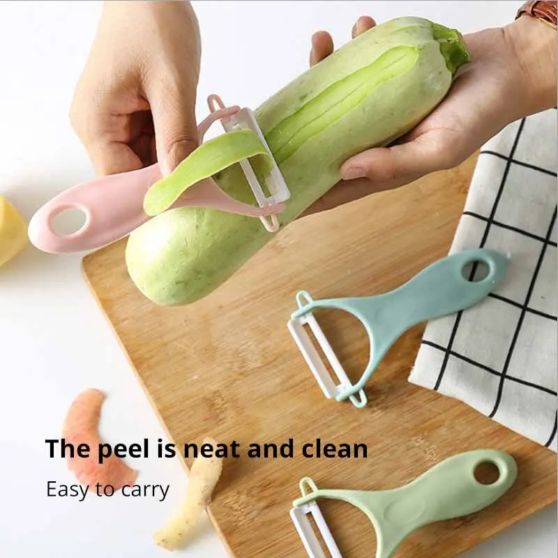 1pc Peeler Kitchen Gadget For Peeling Fruit And Vegetables Into
