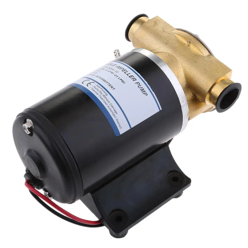 

Boat Marine Yacht Washdown Bilge Pump, Deck Wash Pump. Vane Pump, Engine Cooling Pump 12V 23L/min