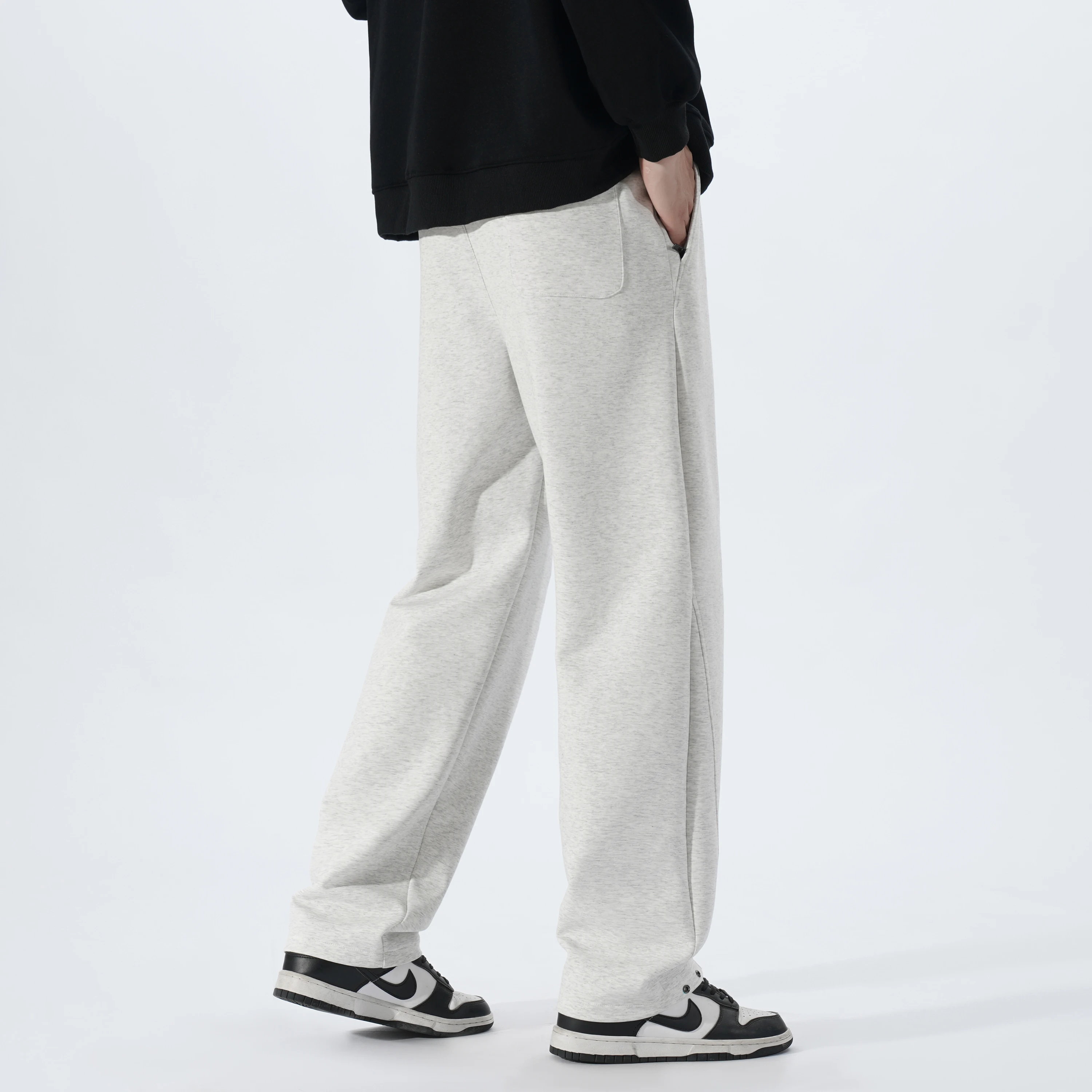 25 جديد الخريف الشتاء 190 طويل القامة الرجال اضافية طويلة 120 سنتيمتر طول السراويل مرونة الخصر تنوعا السراويل الرياضية عالية الجودة تنوعا