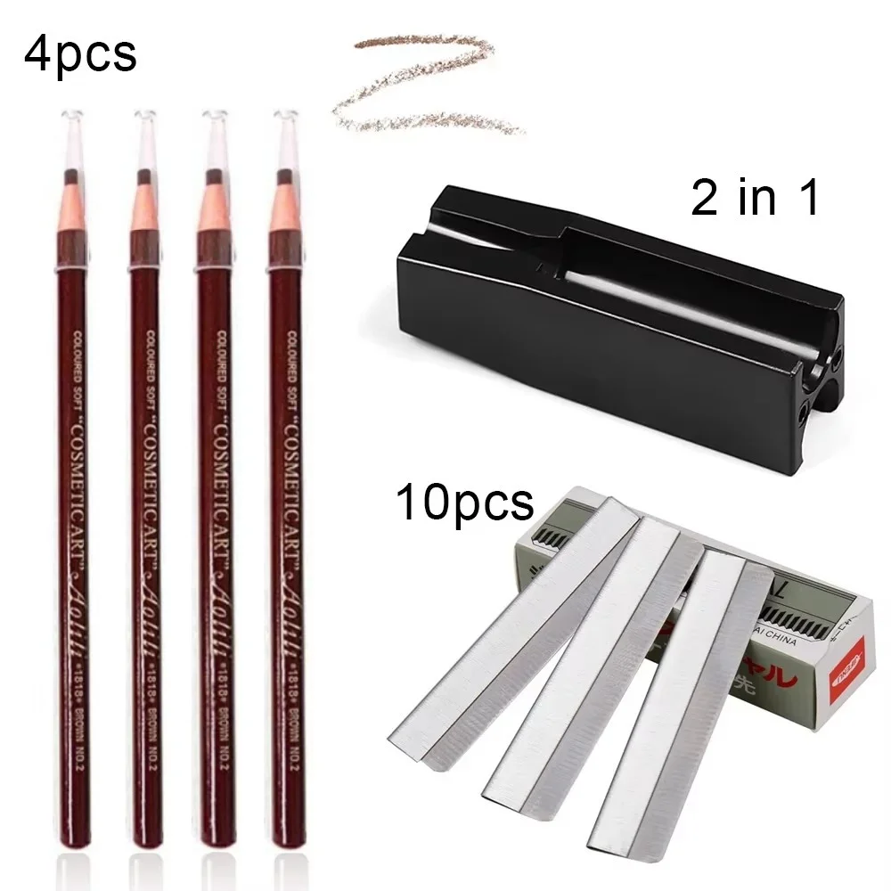 Ultimate Eyebrow Enhancement Kit: Waterproof Tint & Precision Tools Set