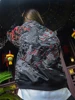 New Men Boys Black Dragon Peony Embroidered Reversible double-sided Sukajan Souvenir Jacket  2024 China Dragon Year Exclusive 3