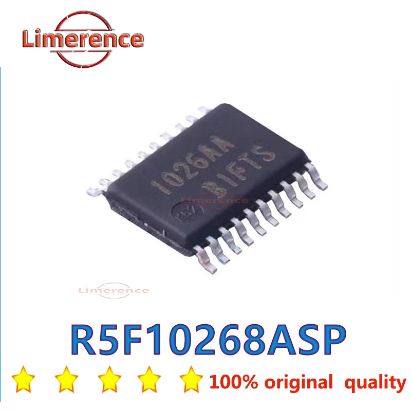 

5 шт. R5F10268ASP SSOP-20 R5F10268 10268A оригинальная платформа с низким энергопотреблением IC CHIP