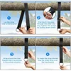 Tree Swing Hanging Straps Kit Holds 2000lb With 2 Heavy Duty Carabiner Perfect for Swings Hammock Easy Fast Installation 4