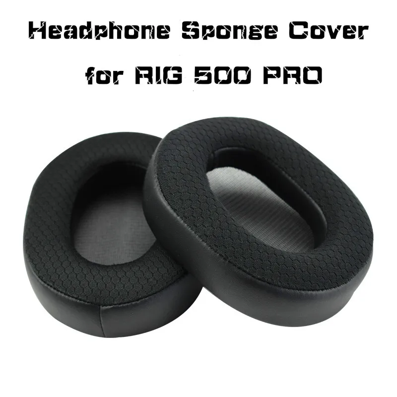 

High-quality Headset Foam Cusion Replacement for Plantronics RIG 500PRO earpads Soft Protein Sponge Cover Comfortable