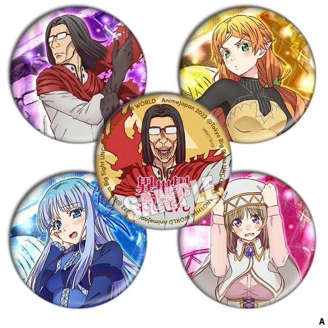 isekai ojisan 58mm Round Icons Backpack Button - AliExpress