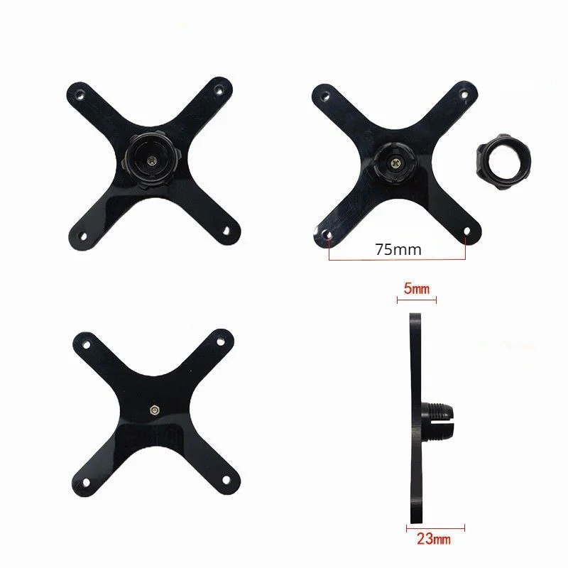 Monitor Portátil Stand Riser Alloy Desktop Holder Ajustável Vesa Mount para 13.3 14 15.6 17.3 Polegada - Imagem 6