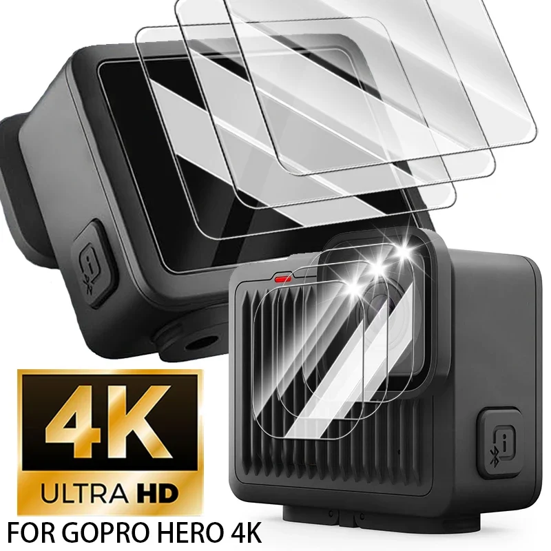 Description Picture 2 of itemCamera Lens Tempered Glass Screen Protector for GoPro Hero 4K Anti-Scrach HD Clear Protective Glass Films Cameras Accessories