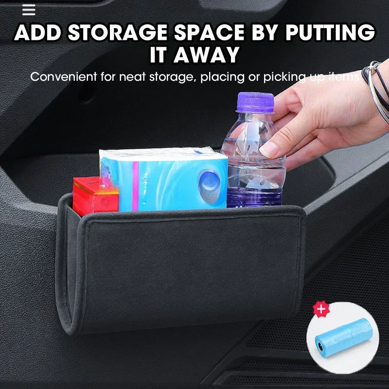 1PC(Garbage bag included) Car Interior Multi -functional Door Panel ...