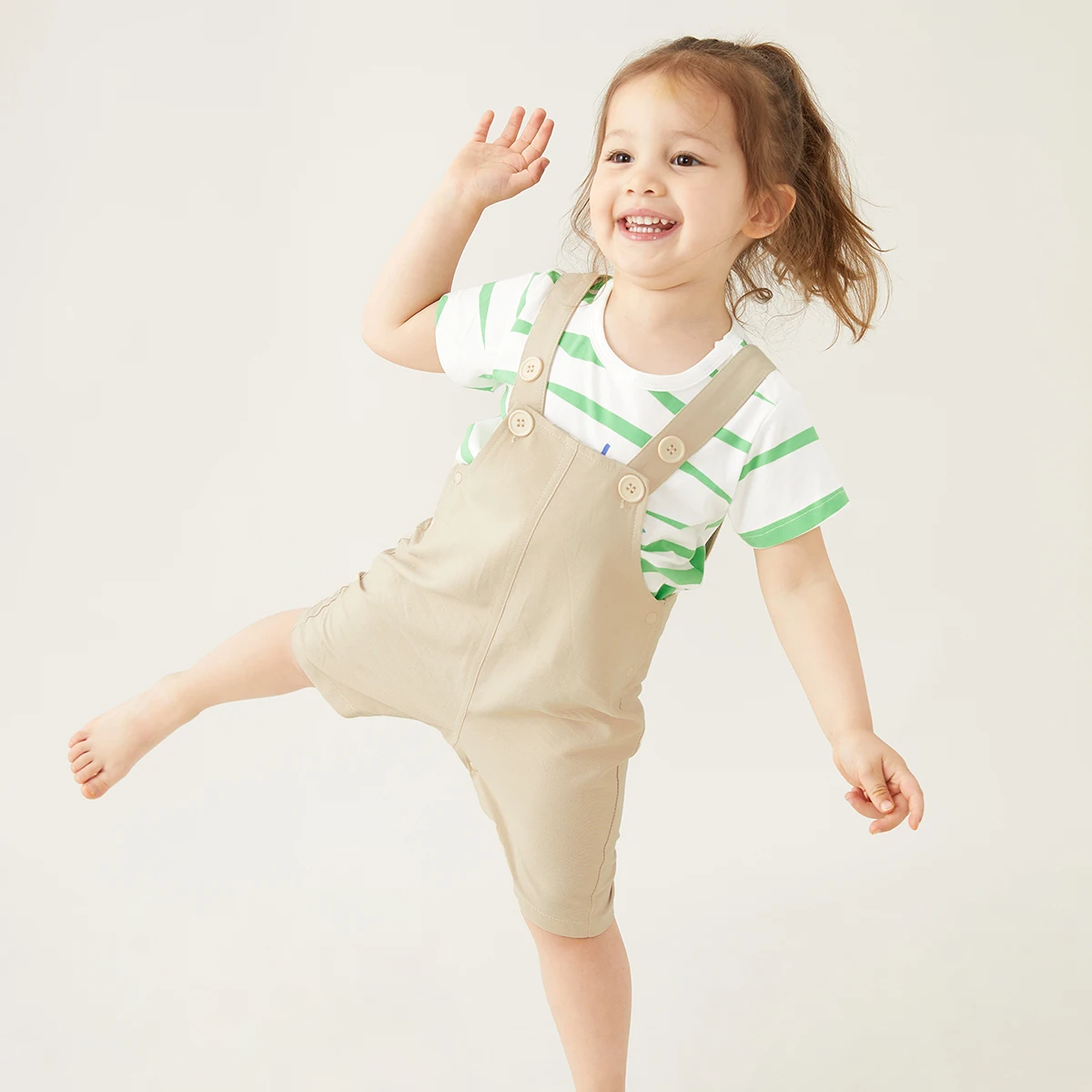 

Purebon Baby Overall Sleeveless Suspender Pants Clothing Infant Boy Girl Clothes Summer Outfit
