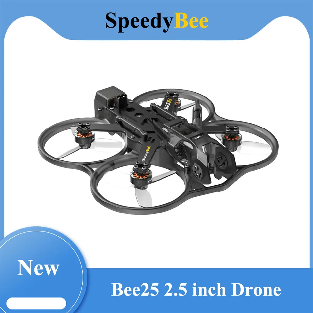 SpeedyBee Bee25 2,5-дюймовый FPV с RunCamLink/аналоговым видеопередатчиком Без камеры и без видеопередатчика