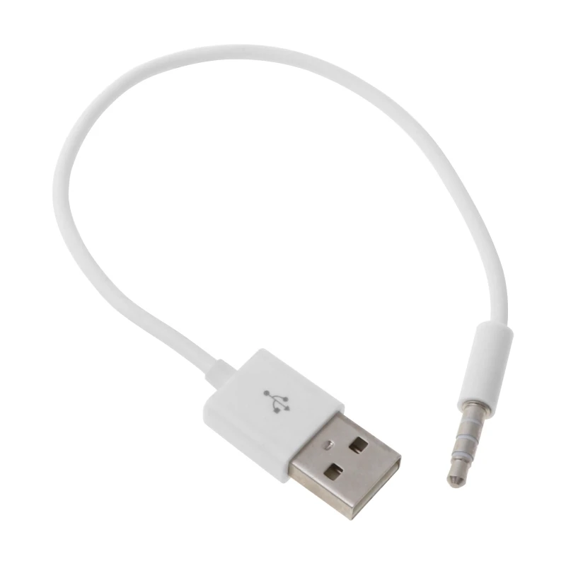 

USB 3.5mm Data Sync Charging Cable Adapter for Apple for iPod for Shuffle 2nd Drop Shipping