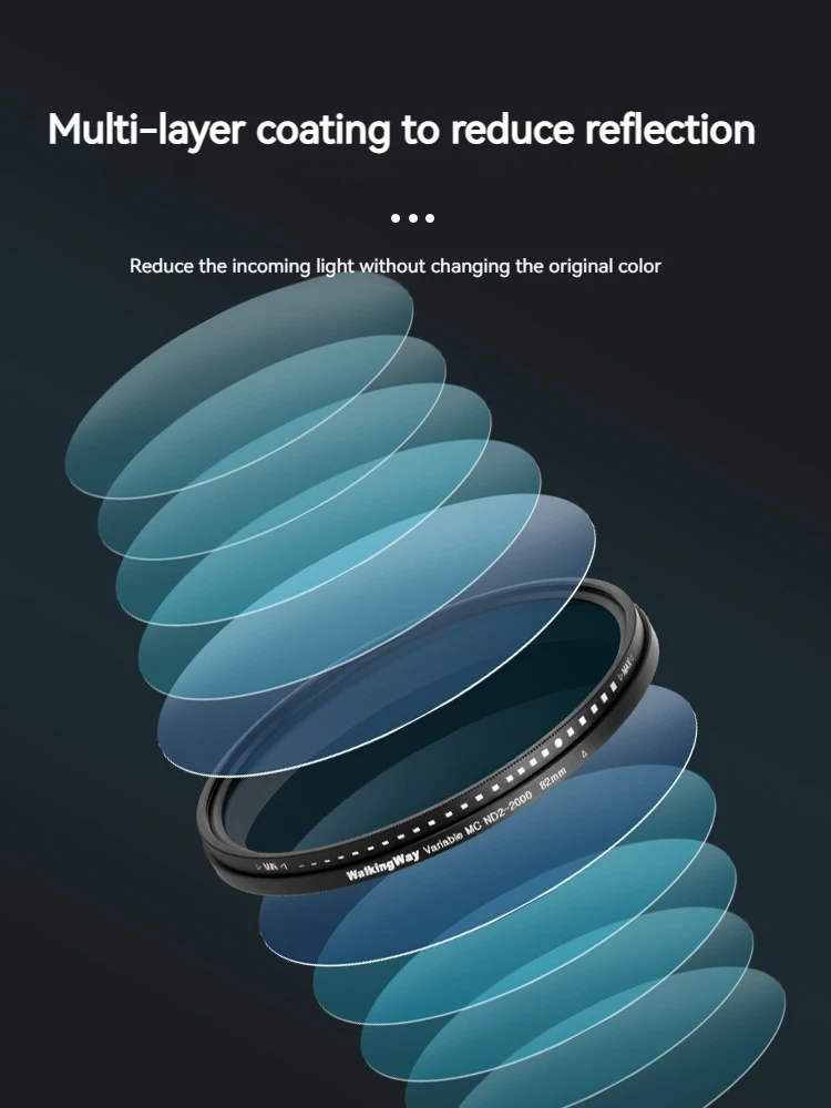 Variable ND Filter ND2-2000 (1-11 stops) Ajustable Neutral