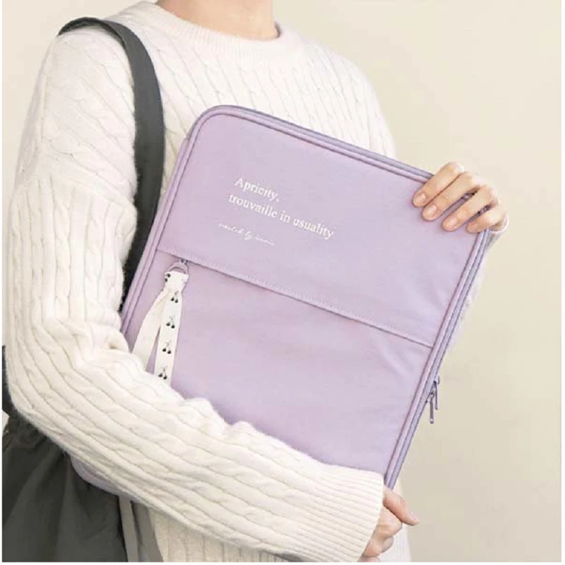 Korea Ins Storage Bag for Ipad 10.2 10.5 Pro 11 12.9 Air4 10.9 Xiaomi Mi Pad 5 Tablet Case Macbook Air 13.3inch Notebook Pouch
