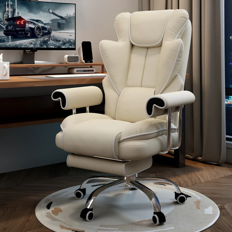 Comfortable Modern Office Chair ‏home Luxury Rolling Mesh Swivel Office Chair Computer Gaming Chaise Bureau Furniture SR50OC