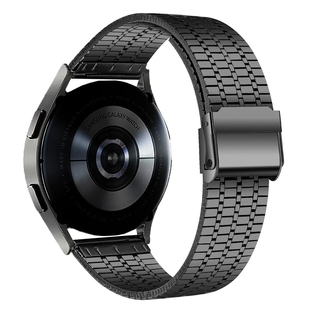 Premium Stainless Steel Watch Strap - 20mm/22mm Adjustable Band