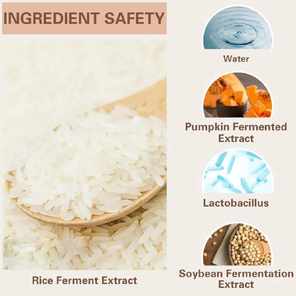 Rice Facial Sunscreen Cream SPF50+ UV Protection Blue Light Oil Control Moisturizing 50ml