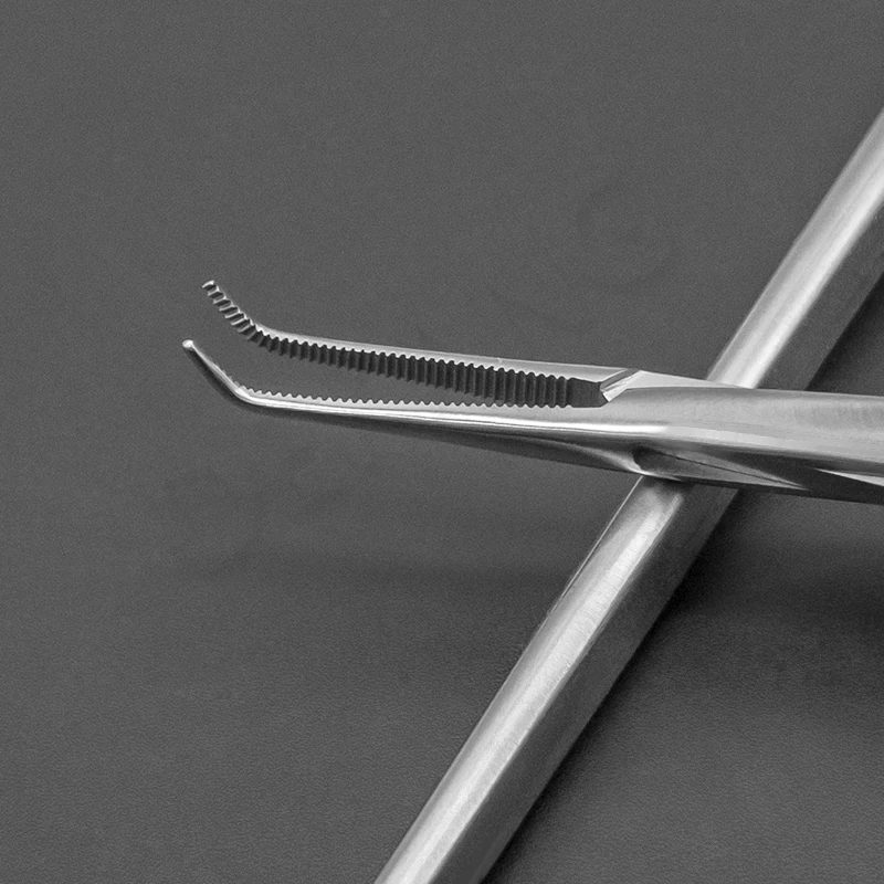 Separation Ligature Forceps Right Angle Hemostatic Forceps Vascular Fine Elbow Holding Tissue Surgical Instruments