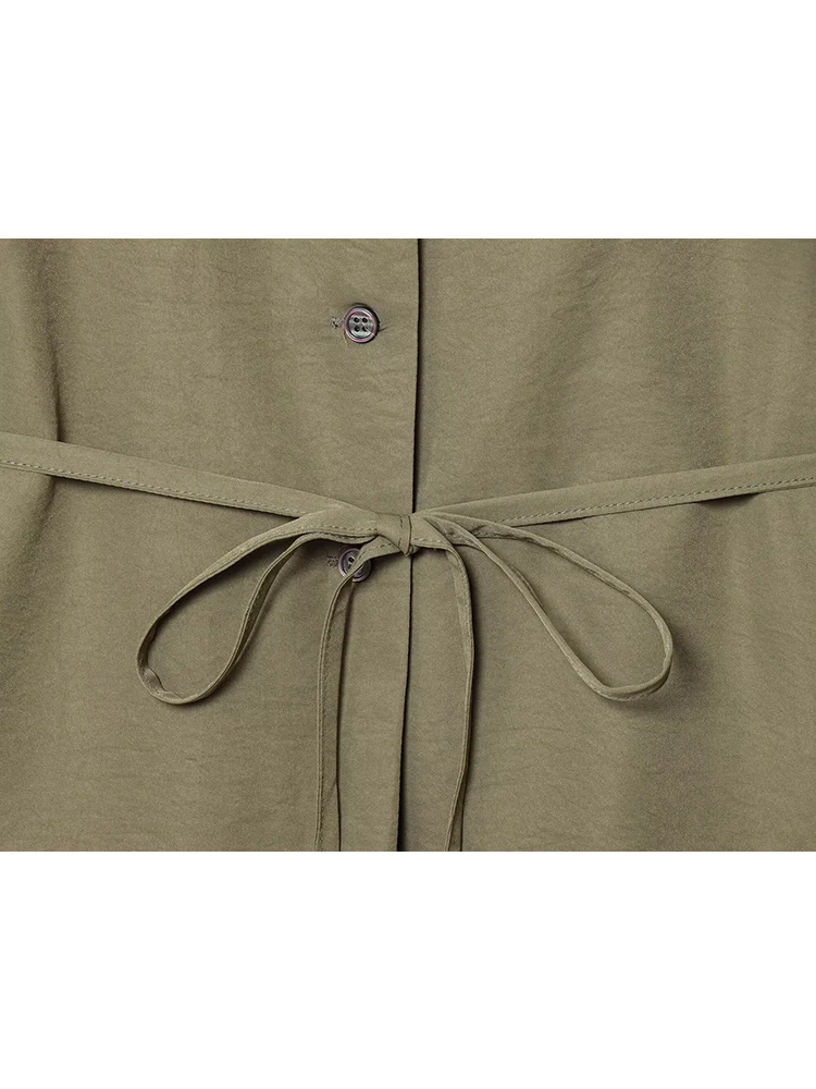 2025 Autumn Women Casual Pant Suit Elegant High Waist Wide Leg Pant Fashion Lapel Long Sleeve Belt Blazer Coat Two Piece Outfits