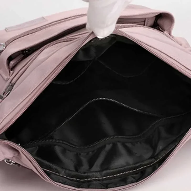 Fashion Shoulder Crossbody Bag for Women Messenger Bags Waterproof Nylon Ladies Handbag Tote Bags for Women Sac A Main Femme