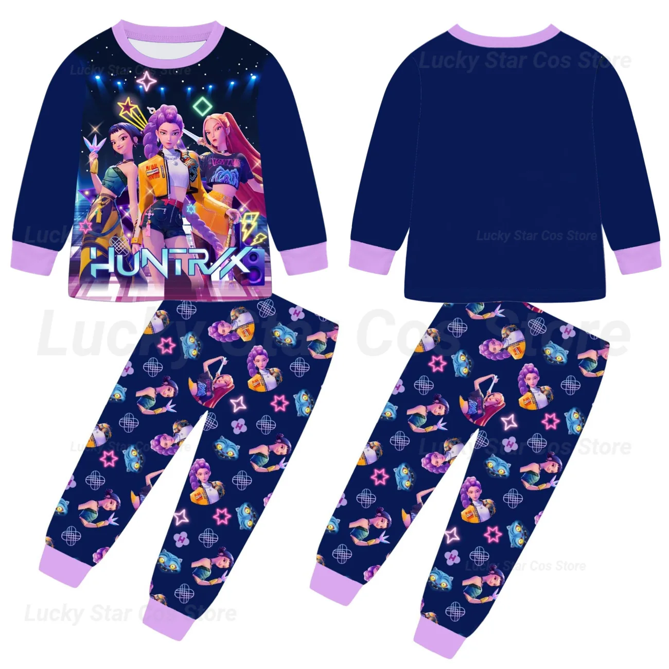 K-Pop Demon Hunters Kids Pajama Set 3