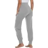 Spring Maternity Women's Casual Pants Premama Solid High Waist Strechy Lounge Trousers For Pregnant Women Joggers With Pockets 5