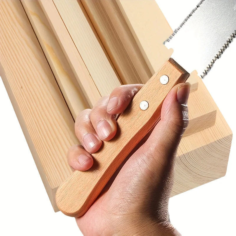 Small Pull Hand Saw Double Edge Blade Cutting Handsaw Wood PVC Pipe Flexible Garden Japanese Saw Tool for DIY Woodworking 3