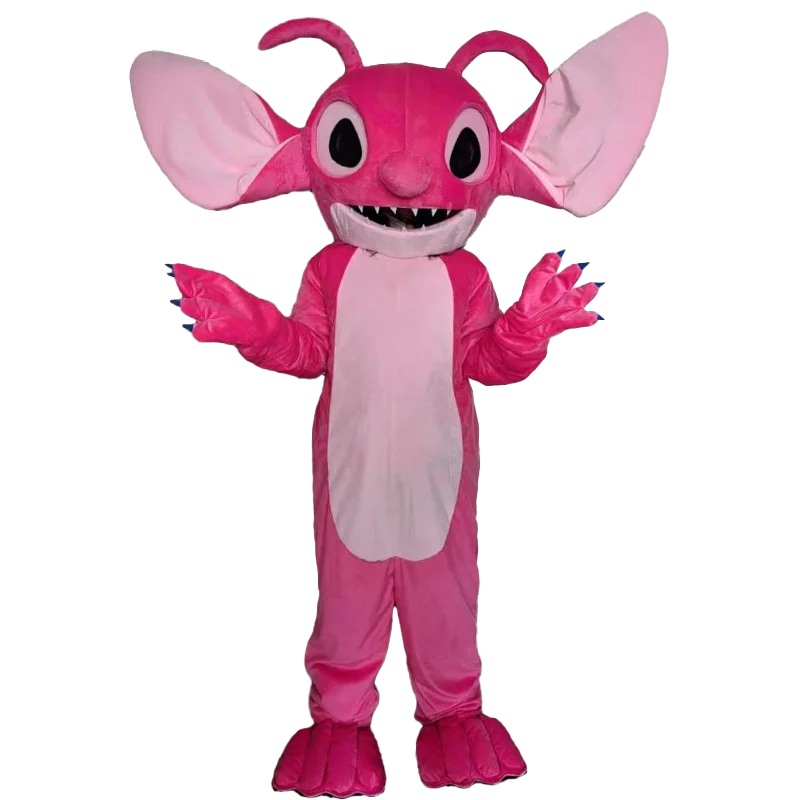 thumbnail image 1 of Disfraz de mascota azul de Lilo y Stitch, personaje de dibujos animados de Disney, disfraz publicitario, disfraz de animal para fiesta de carnaval, trajes de cosplay, 1 of 5