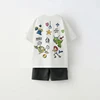 Summer 2025 Kids Baby Boy Outfits Summer Fashion Toy Story Disney Print Tops Tee + Shorts Toddler Boy Clothes Suit Kid Clothes 2