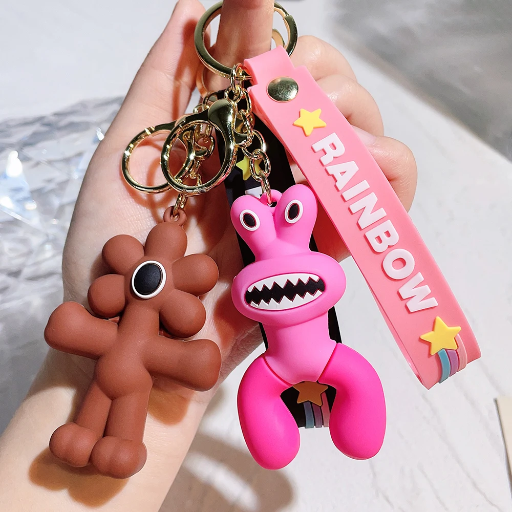 3D file Keychain Keychain Pink Roblox Rainbow Friends・3D printing