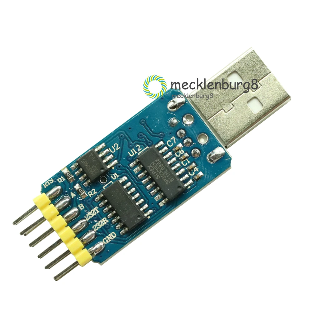 

1PCS USB CP2102 to TTL RS232 USB TTL to RS485 Mutual Convert 6 in 1 Convert Module