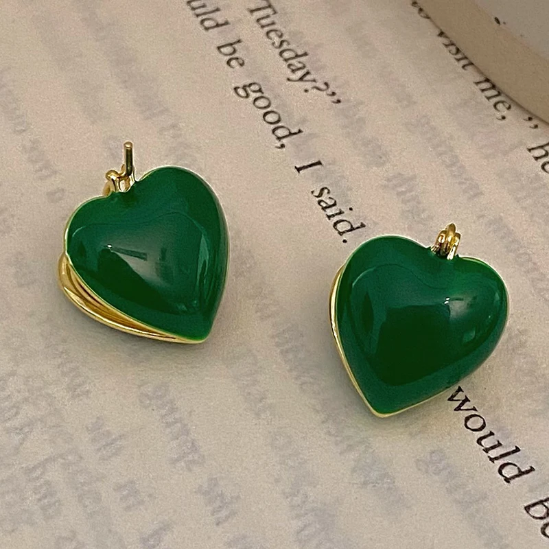 French Enamel Jewelry Earrings New Fashion Enamel Jewelry New Sweet