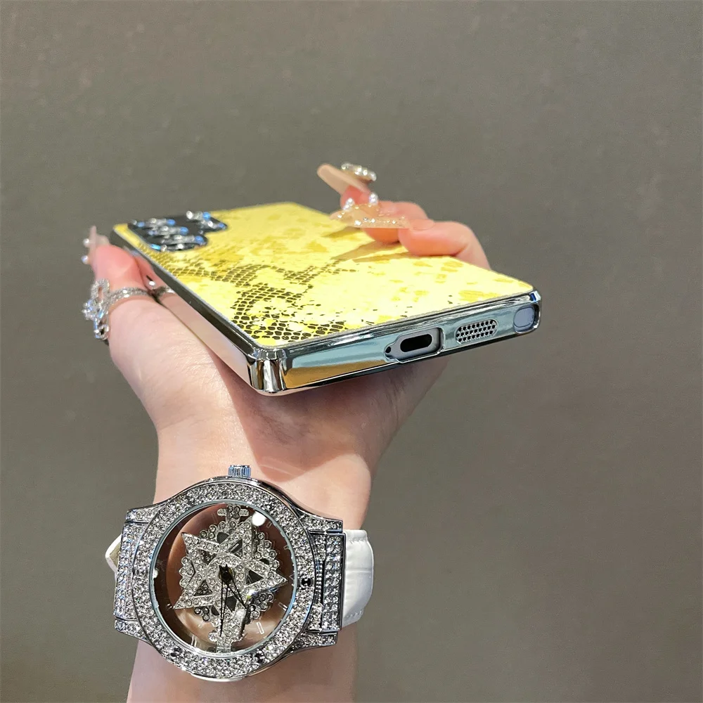Electroplating Leather Phone Case: Premium Protective Cover with Stylish Finish