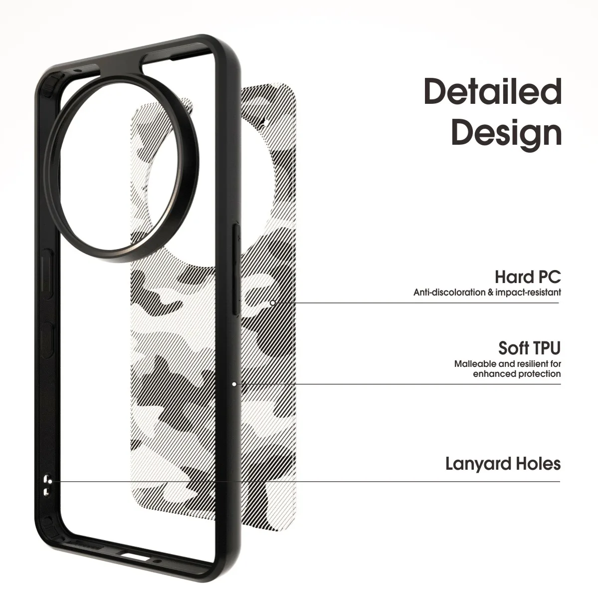 Transparent Shockproof Phone Case - Anti-Yellowing, Ultra Slim, Scratch-Resistant TPU Cover