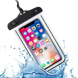 Summer Swimming Free-Diving Bag Mobile Phone Pouch Waterproof Bag Sea Beach Surf Snorkeling Accessories Ipx8 Waterproof Pack Bag