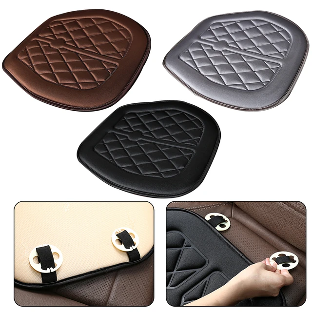 Car Seat Cushion Driver Seat Cushion with Comfort Memory Foam & Non-Slip  Rubber Vehicles Office Chair Home Car Pad Seat Cover - AliExpress