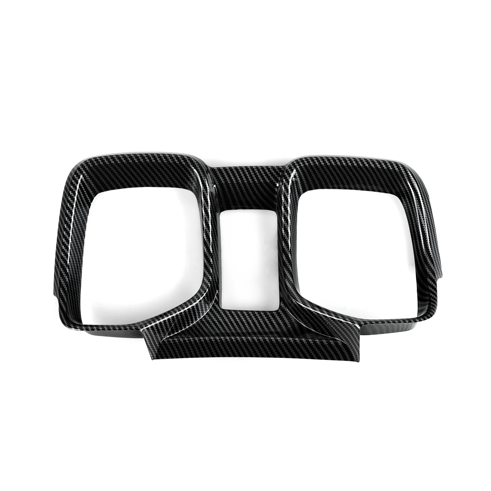 ABS 자동차 대시보드 디스플레이 스크린 커버 카본 파이버 인테리어 스티커 쉐보레 카마로 ZL1 2010-2015 트림 패널 액세서리