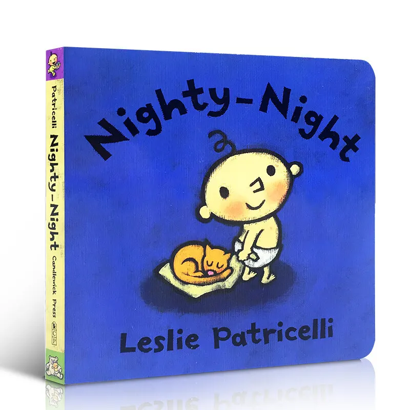 

Milu Original English Gift Audio Nighty Night Leslie Patricelli Toddler Board Book