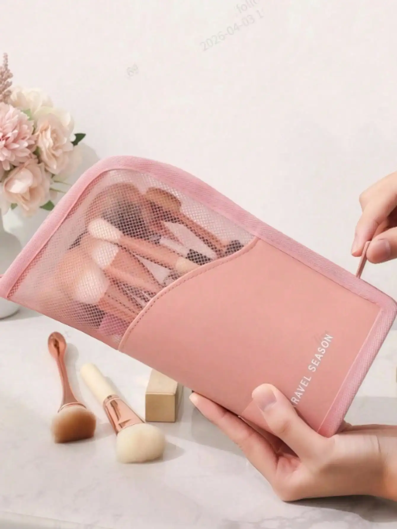Multi-Compartment Travel Cosmetic Bag 4