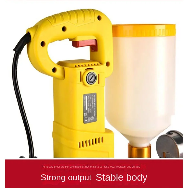 EC9999 High Pressure Waterproof Grouting Machine 1100W Injection Pump Epoxy/Polyurethane Foam Grouting Liquid Leakage ToolS
