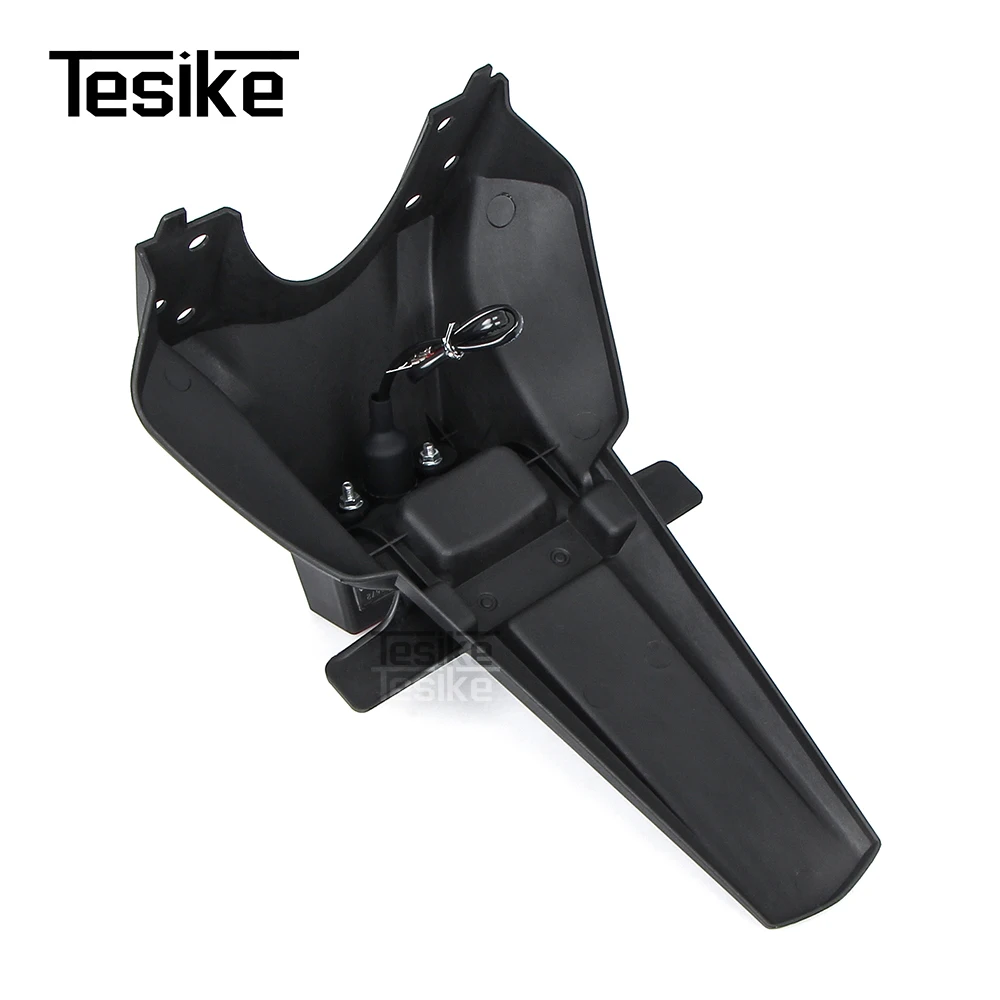 thumbnail image 2 of RAGBUSCLE Motorcycle Rear Fender Rear Mudguard Guard Wheel Cover Black, 2005-2008 Compatible With Suzuki GSX 2 of 9