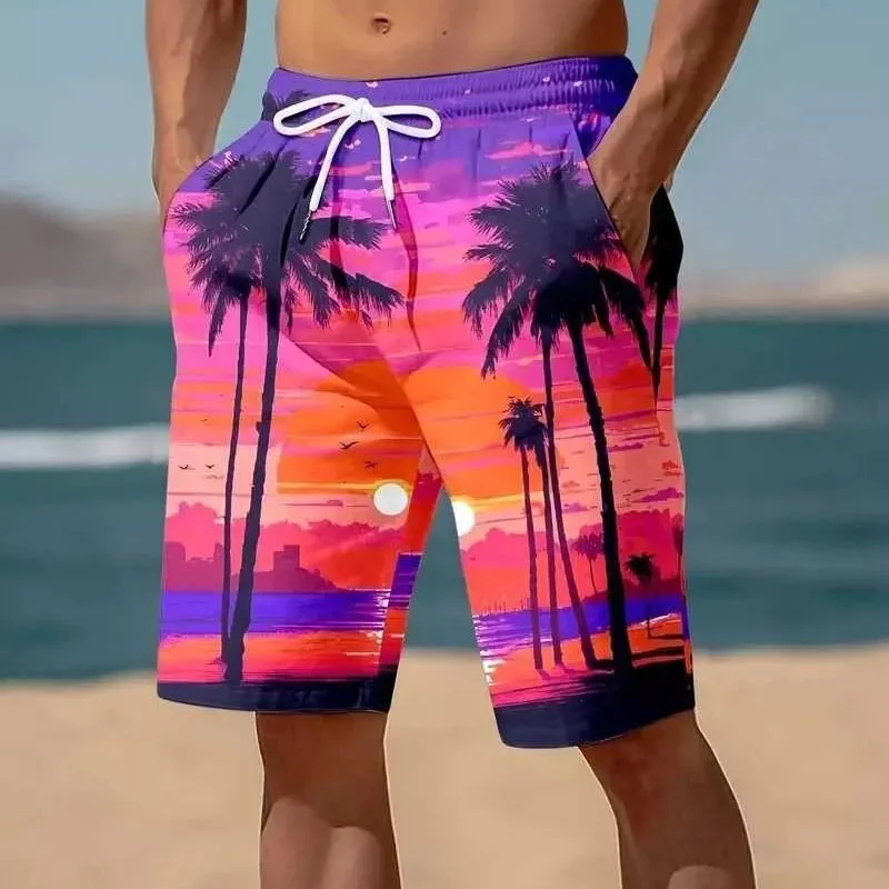 Palm Tree Graphic Swim Trunks Men Summer Party Holiday Beach Shorts Kids 3d Printed Hawaiian Tropical Quick Dry Swimming Shorts 6 Seab7ea99002247de8e14b995dc752672N