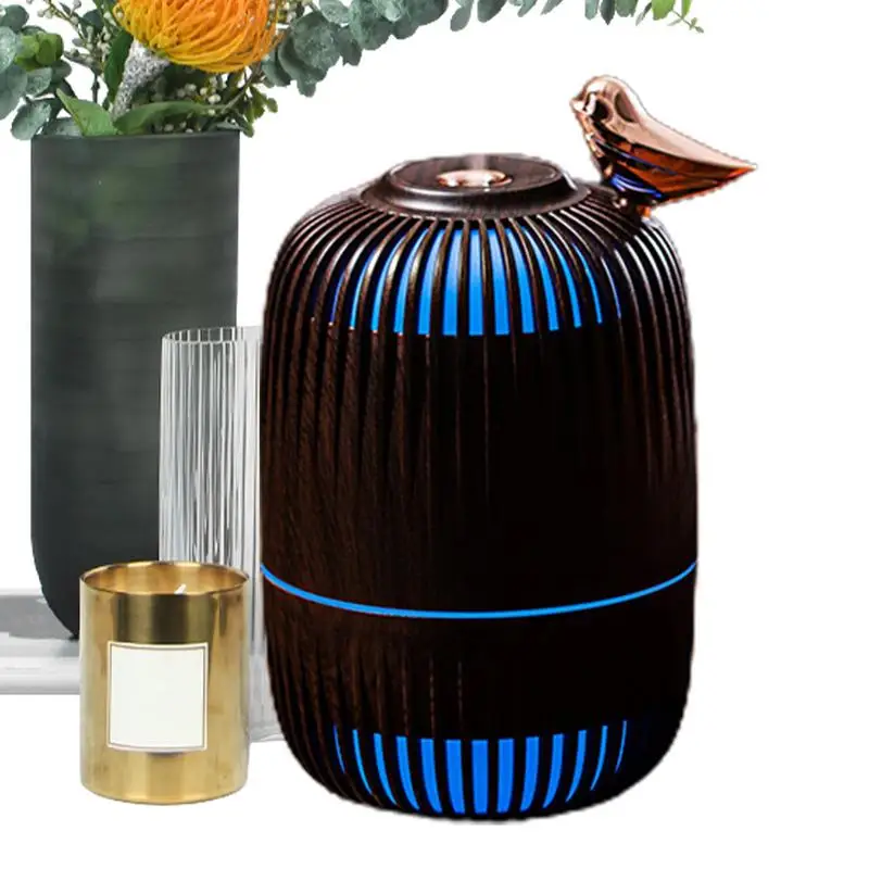 

Mini Humidifier Birdcage Design Mist Air Humidifier Quiet Desk Air Humidifier With Colorful Light Travel Humidifiers For Bedroom